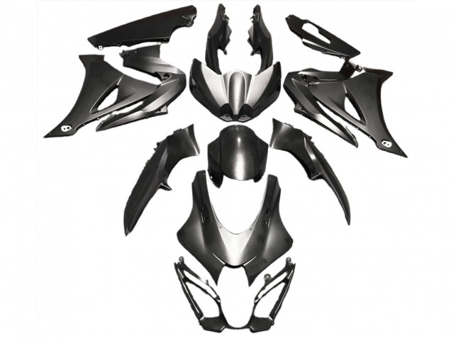 2017-2024 Suzuki GSXR 1000 Motorcycle Fairings - Glossy Grey UK