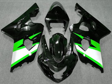 Best 2004-2005 Suzuki GSXR 600 / GSXR 750 Motorcycle Fairings - Glossy Black Green White UK