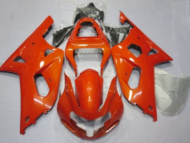 Best 2001-2003 Suzuki GSXR 600 / GSXR 750 Motorcycle Fairings - Red UK