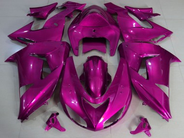 Best 2006-2007 Kawasaki ZX10R Motorcycle Fairings - Purple UK