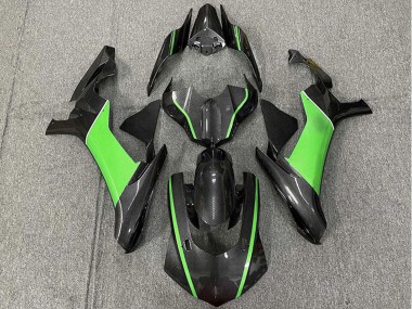 Best 2015-2019 Yamaha R1 Motorcycle Fairings - Carbon Fiber Green UK