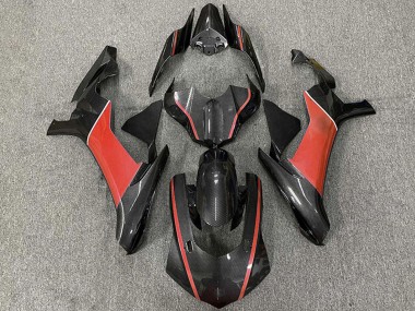 Best 2015-2019 Yamaha R1 Motorcycle Fairings - Carbon Fiber Red UK