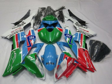 Best 2008-2016 Yamaha R6 Motorcycle Fairings - White Light Blue Green Red Fiat Dunlop Michelin Motul UK