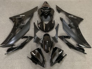 Best 2008-2016 Yamaha R6 Motorcycle Fairing Kits - Glossy Black Matte Black UK