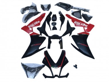 Best 2009-2015 Aprilia RSV4 1000 Abs Motorcycle Fairings - Matte Black Red UK