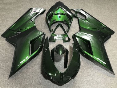 Best 2007-2014 Ducati 848 Motorcycle Fairings - Green UK