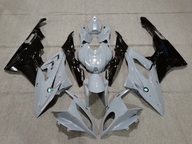 Best 2015-2016 BMW S1000RR Motorcycle Fairings - Nardo Grey Glossy Black UK