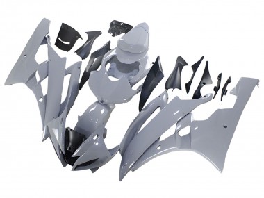 Best 2006-2007 Yamaha YZF 600 R6 Motorcycle Fairings - Nardo Grey UK