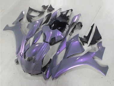 Best 2021-2024 Yamaha YZF R7 Motorcycle Fairings - Chameleon Grey Dazz Pearl Purple UK