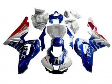 Best 2020-2023 Honda CBR1000RR-R Motorcycle Fairings - White Blue Red UK