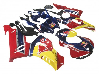 Best 2020-2023 Honda CBR1000RR-R Motorcycle Fairings - Blue Yellow Red Bull UK