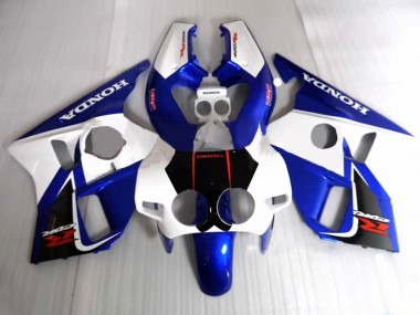 Best 1987-1989 Honda CBR400RR NC23 Motorcycle Fairings - White Blue HRC UK