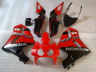 Best 1988-1992 Honda VFR400R NC30 Motorcycle Fairings - Red Black UK