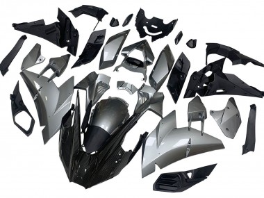 Best 2015-2022 Kawasaki Ninja H2 Motorcycle Fairings - Silver Black Carbon Fiber UK