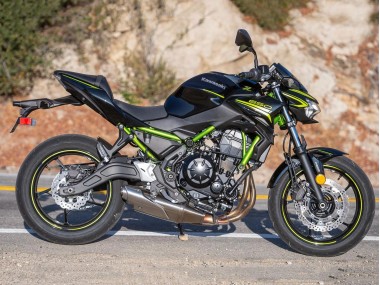 Best 2020-2025 Kawasaki Ninja Z650 Motorcycle Fairings - Black Yellow UK