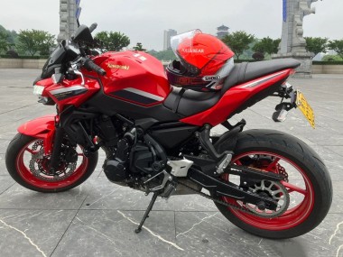 Best 2020-2023 Kawasaki Ninja Z650 Motorcycle Fairings - Red Black UK