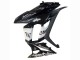 2010-2016 Kawasaki Z1000SX Motorcycle Fairings - Glossy Black Gold White Mobil West UK