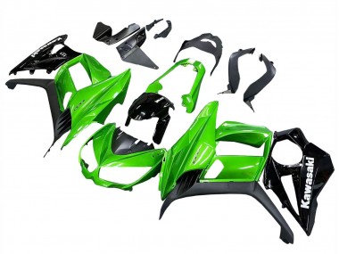 Best 2010-2016 Kawasaki Z1000SX Motorcycle Fairings - Glossy Black Matte Black Green UK