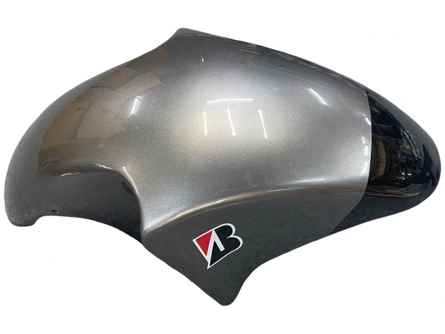 1989-1990 Kawasaki ZXR250 Motorcycle Fairings - Glossy Black Grey Elf Touch4 Bridgestone UK