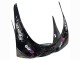 1989-1990 Kawasaki ZXR250 Motorcycle Fairings - Glossy Black Grey Elf Touch4 Bridgestone UK