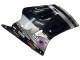 1989-1990 Kawasaki ZXR250 Motorcycle Fairings - Glossy Black Grey Elf Touch4 Bridgestone UK