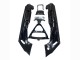 1998-2003 Kawasaki ZZR600 Motorcycle Fairings - Glossy Black Gold Ninja UK