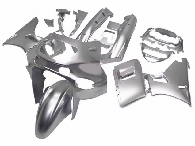 1998-2003 Kawasaki ZZR600 Motorcycle Fairings - Silver UK