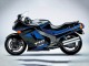 1990-1992 Kawasaki ZZR1100 Motorcycle Fairings - Blue Glossy Black UK