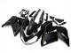 2007-2009 Kawasaki GTR1400/ZG1400 Motorcycle Fairings - Matte Black Green Lines UK