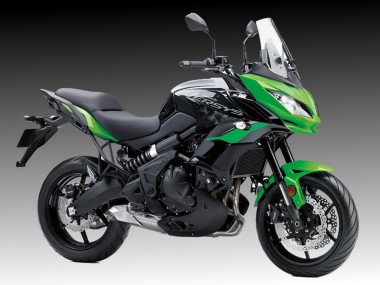 Best 2015-2021 Kawasaki Versys 650 Motorcycle Fairings - Green Black VERSYS UK