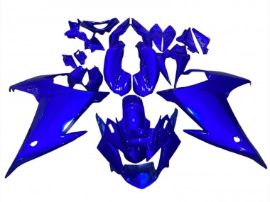 Best 2009-2015 Yamaha FZ6R Motorcycle Fairings - Blue UK