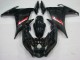2009-2015 Yamaha FZ6R Motorcycle Fairings - Glossy Black Red UK