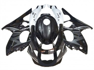 Best 1996-2007 Yamaha YZF600R Thundercat Motorcycle Fairings - Glossy Black Grey White UK
