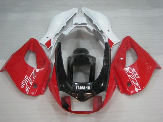 1997-2007 Yamaha YZF 1000R Thunderace Motorcycle Fairings - White Red UK