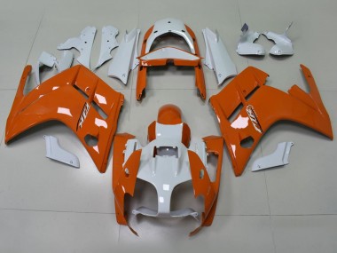 Best 2001-2006 Yamaha FJR1300 Motorcycle Fairings - Orange White UK