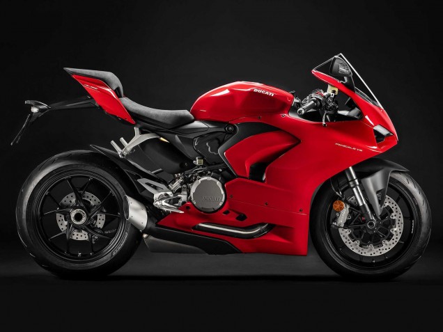 2020-2024 Ducati Panigale V2 Motorcycle Fairing - Red Matte Black UK