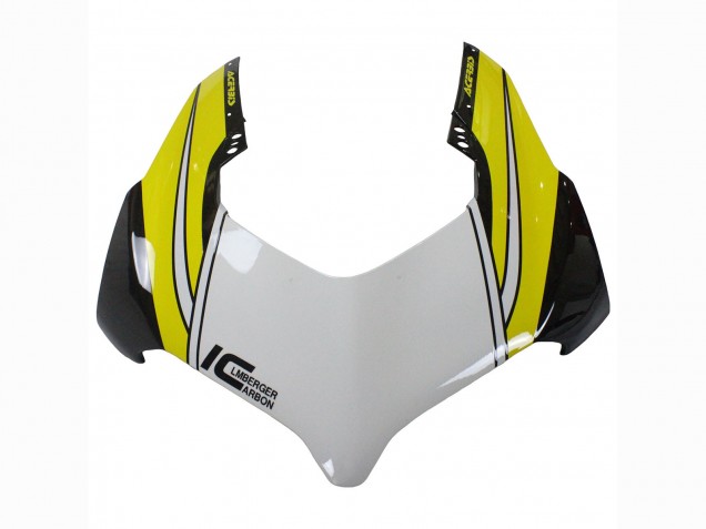 2020-2021 Ducati Panigale V4 V4S Motorcycle Fairings - Yellow White Glossy Black UK