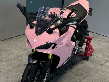 Best 2021-2024 Ducati 2021-2024 Ducati Supersport 950/950S Motorcycle Fairings - Pink Black UK