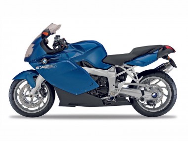 Best 2005-2010 BMW K1200S Motorcycle Fairings - Dark Blue Black UK