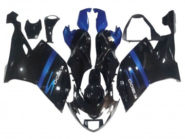 Best 2005-2010 BMW K1200S Motorcycle Fairings - Blue Glossy Black UK