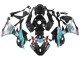 2023-2024 BMW S1000RR Motorcycle Fairings - Light Blue Matte Black Petronas UK