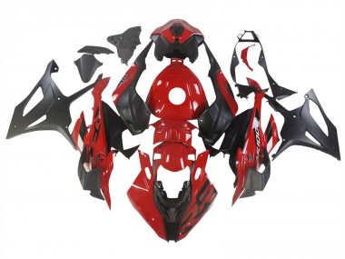 Best 2023-2024 BMW S1000RR Motorcycle Fairings - Red Matte Black UK