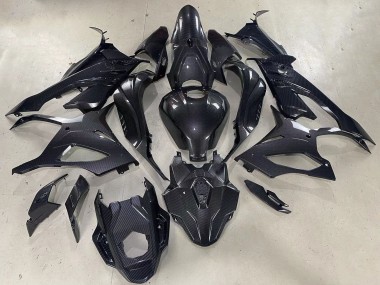 Best 2023-2024 BMW S1000RR Motorcycle Fairings - Glossy Black Carbon Fiber UK