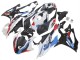 2023-2024 BMW S1000RR Motorcycle Fairings - White Blue Red Matte Black UK