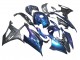 2019-2022 BMW S1000RR Motorcycle Fairings - Gradient Blue Purple Forged Carbon Fiber UK