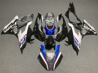 Best 2019-2022 BMW S1000RR Motorcycle Fairings - White Black Blue UK
