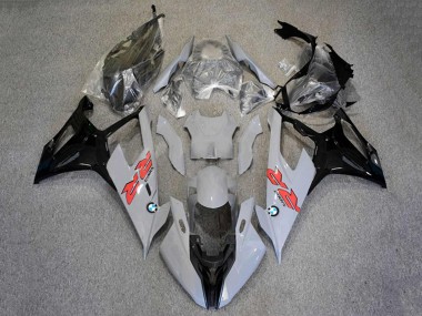 Best 2019-2022 BMW S1000RR Motorcycle Fairings - Black Grey White UK