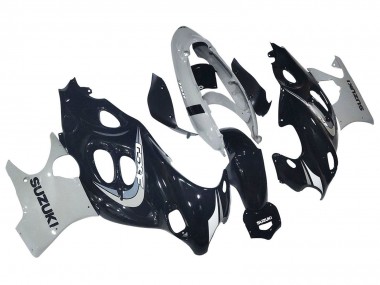 Best 2004-2006 Suzuki GSX600F/GSX750F Motorcycle Fairing - Glossy Black Grey UK