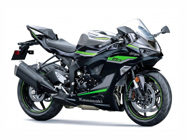 2023-2026 Kawasaki ZX6R Motorcycle Fairings - Black Grey Green Ninja UK