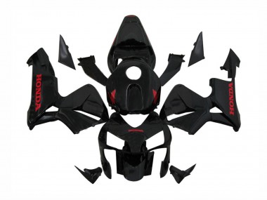Best 2003-2004 Honda CBR600RR Motorcycle Fairings - Glossy Black Red Decals UK